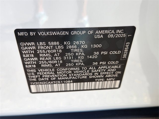 New 2026 Volkswagen Atlas Peak Edition image 9