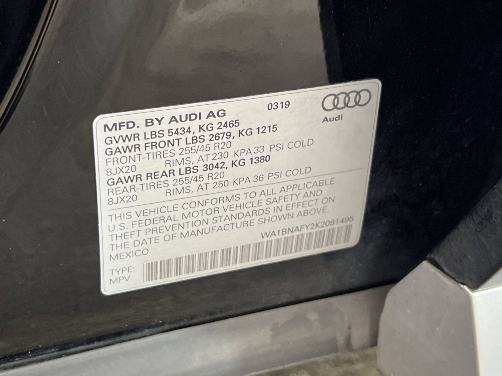 Used 2019 Audi Q5 2.0T Premium Plus w/ Premium Plus Package AWD/4WD image 43