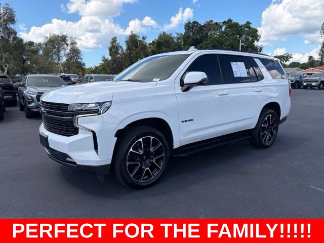 Used 2021 Chevrolet Tahoe RST w/ Luxury Package RWD image 3