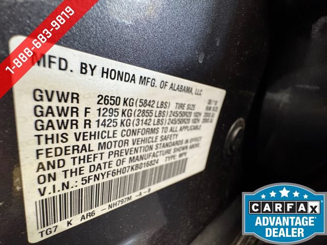 Used 2019 Honda Pilot Elite image 28