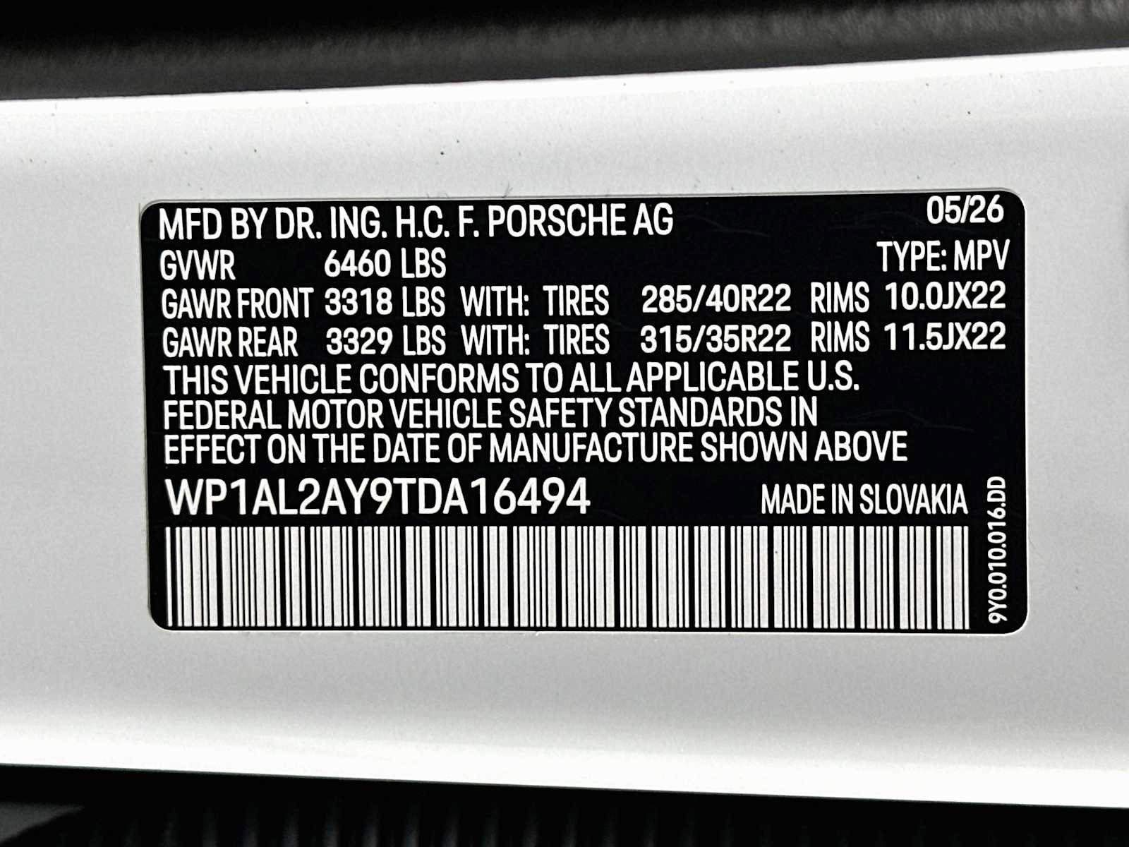 New 2026 Porsche Cayenne S AWD/4WD image 33