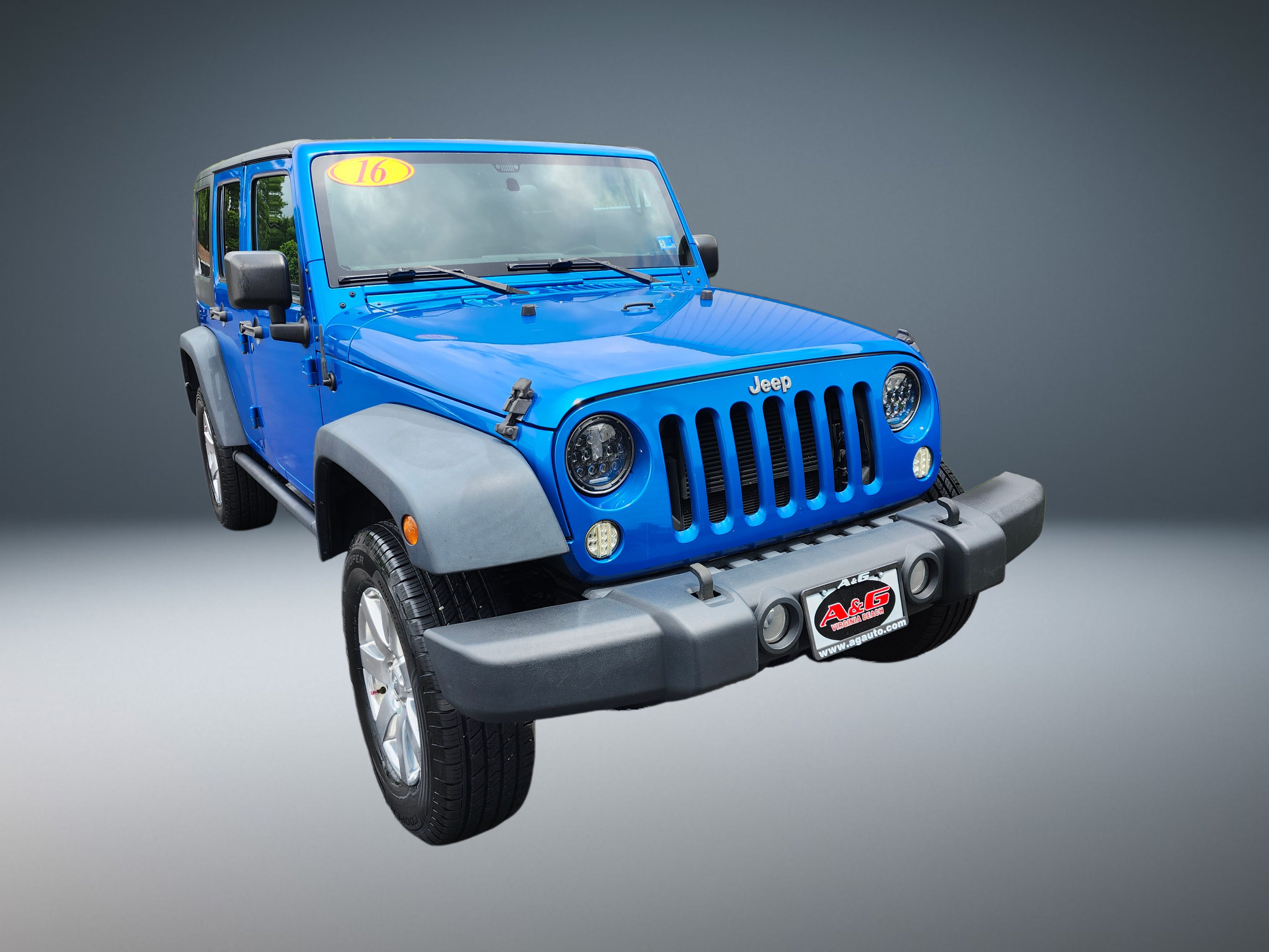 Used 2016 Jeep Wrangler Unlimited Sport w/ Trailer Tow Group AWD/4WD image 1