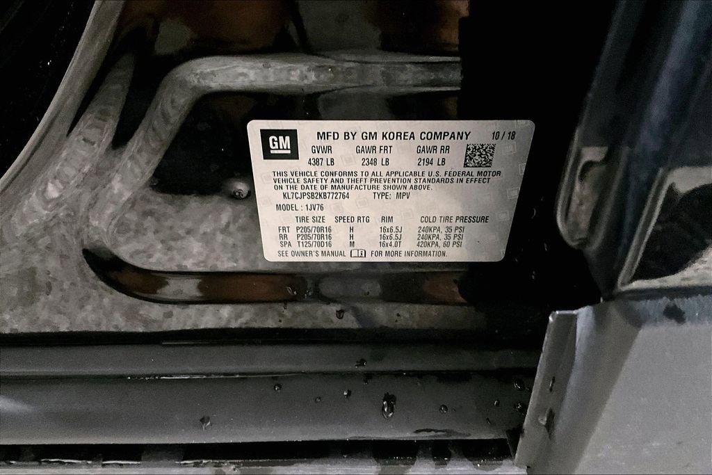 Used 2019 Chevrolet Trax LT w/ LT Convenience Package image 18