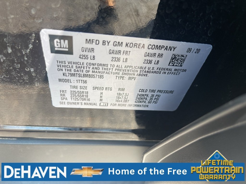 Used 2021 Chevrolet TrailBlazer RS w/ Convenience Package FWD image 30
