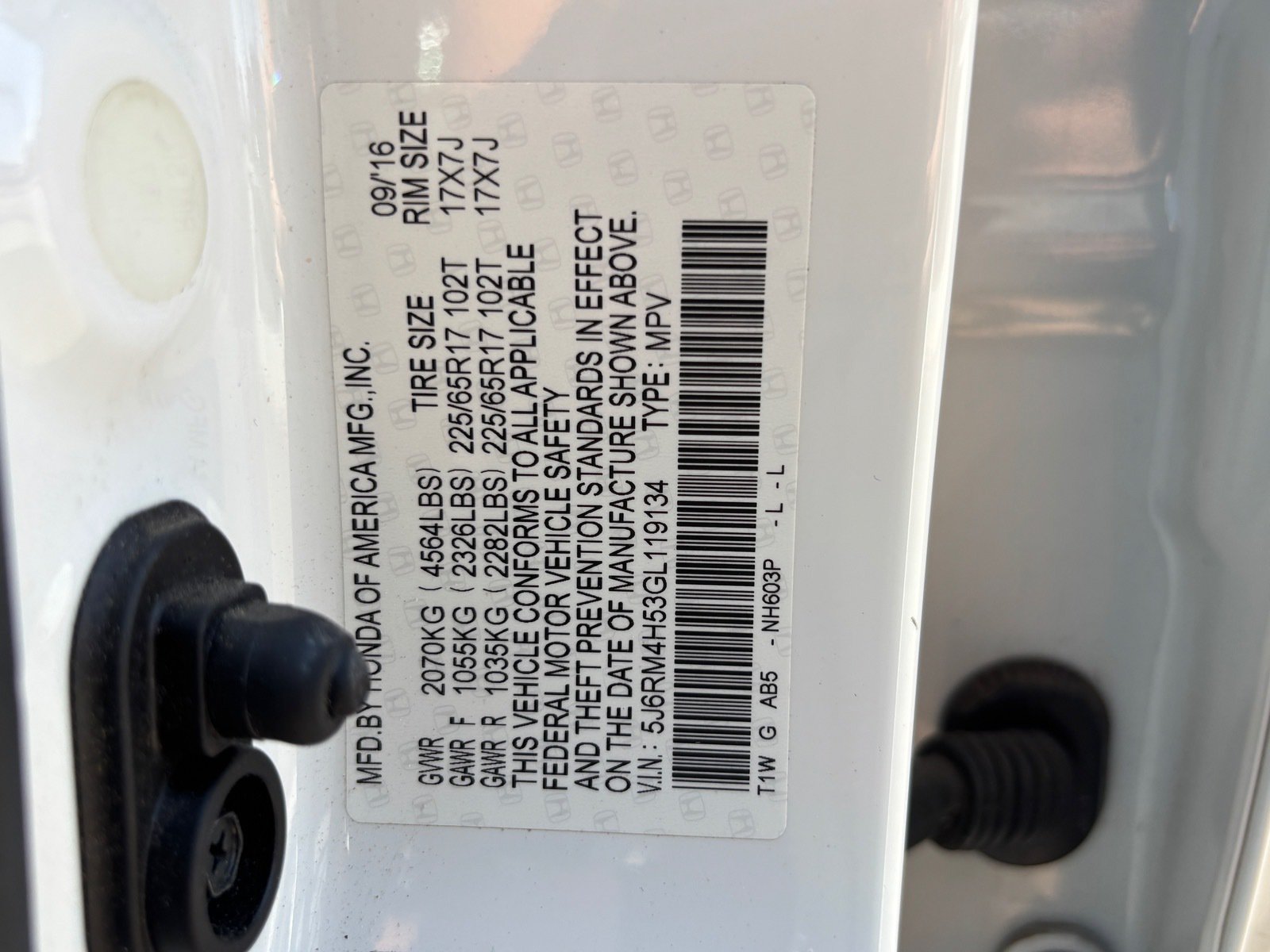 Used 2016 Honda CR-V EX image 30