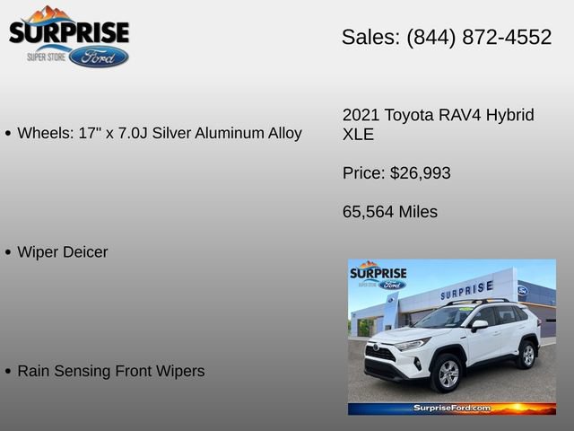 Used 2021 Toyota RAV4 XLE w/ Convenience Package AWD/4WD image 18
