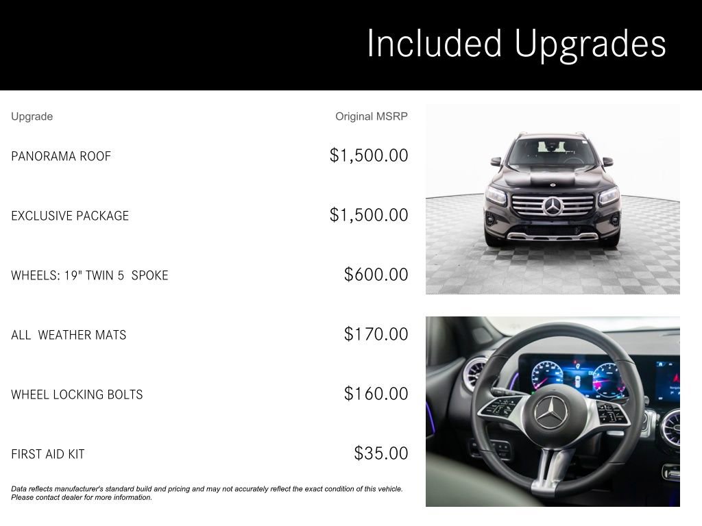 Certified 2024 Mercedes-Benz GLB 250 4MATIC w/ Exclusive Package image 4