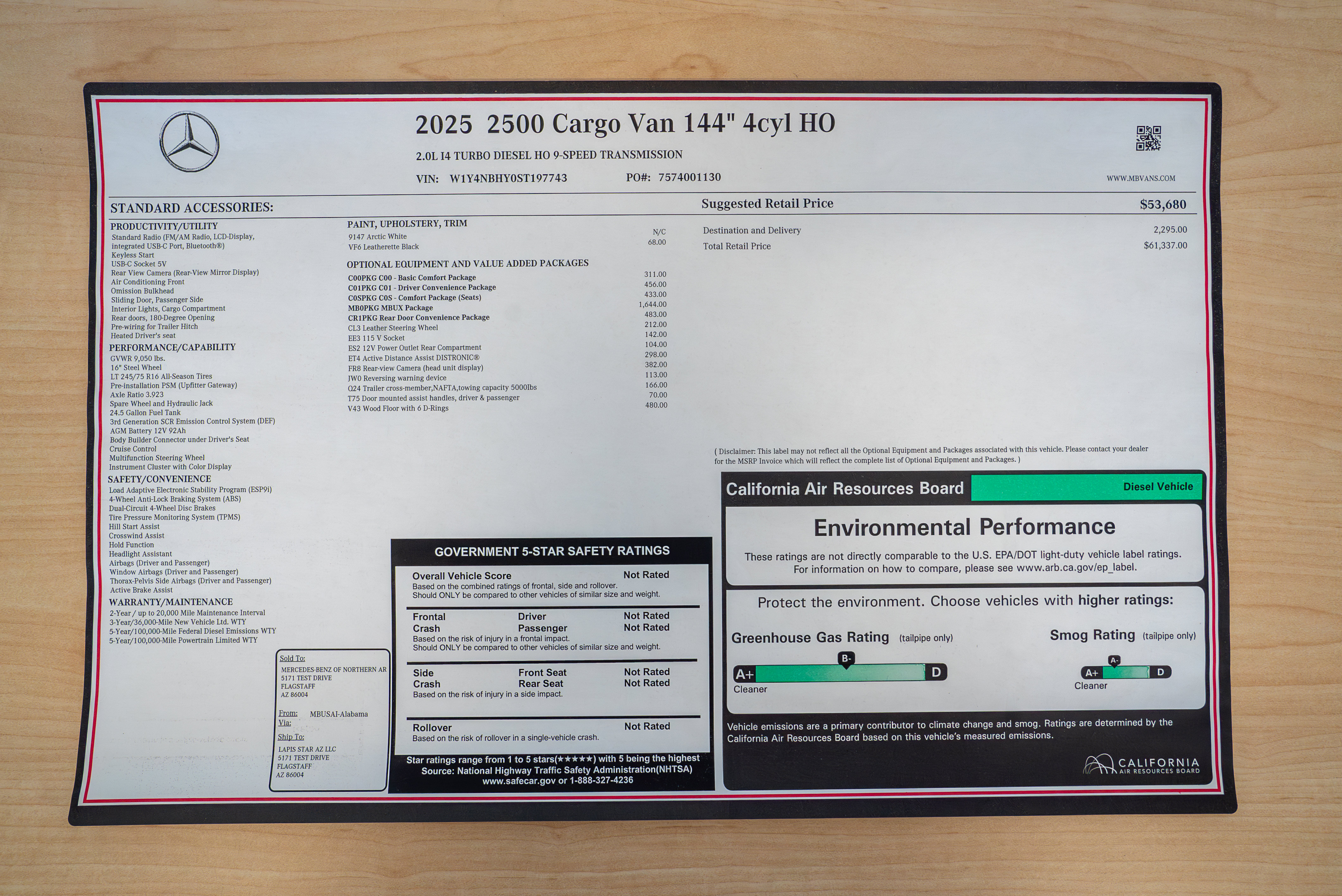 Used 2025 Mercedes-Benz Sprinter 2500 image 34