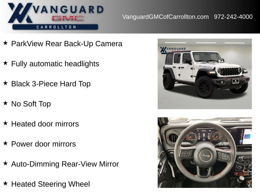 Used 2024 Jeep Wrangler Unlimited Rubicon w/ Technology Group image 24