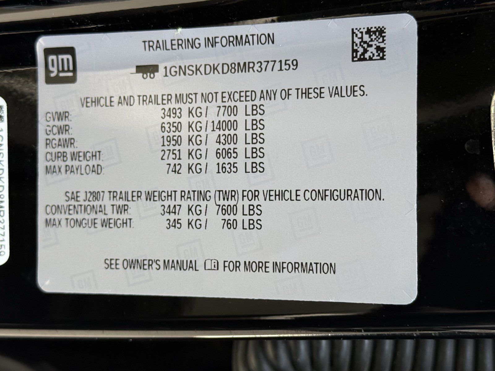 Used 2021 Chevrolet Suburban Z71 w/ Rear Media and Nav Package AWD/4WD image 40
