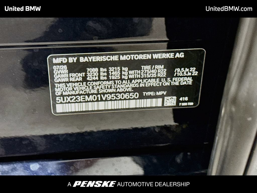 New 2027 BMW X7 xDrive40i w/ Executive Package AWD/4WD image 16