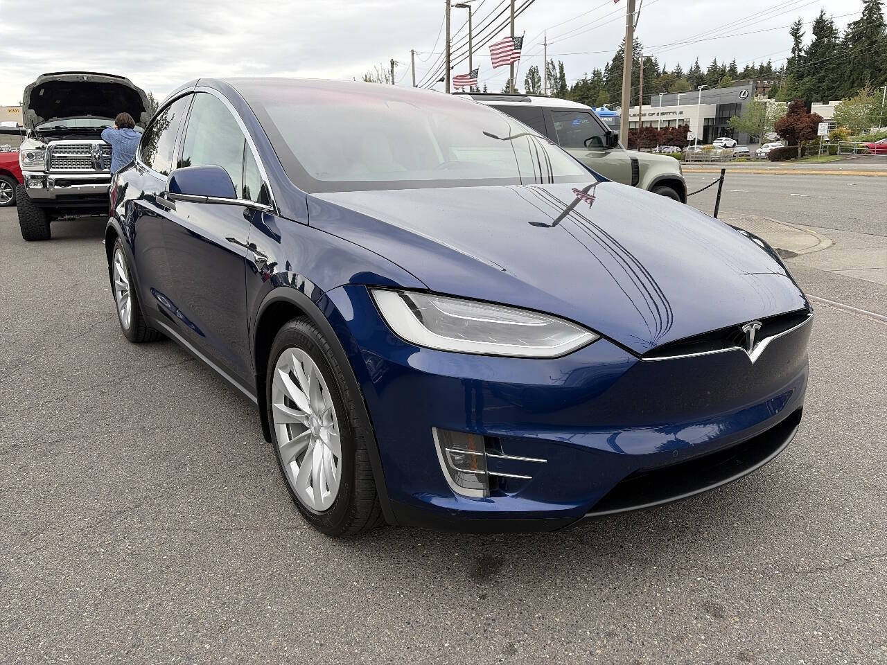Used 2017 Tesla Model X 100D AWD/4WD image 13