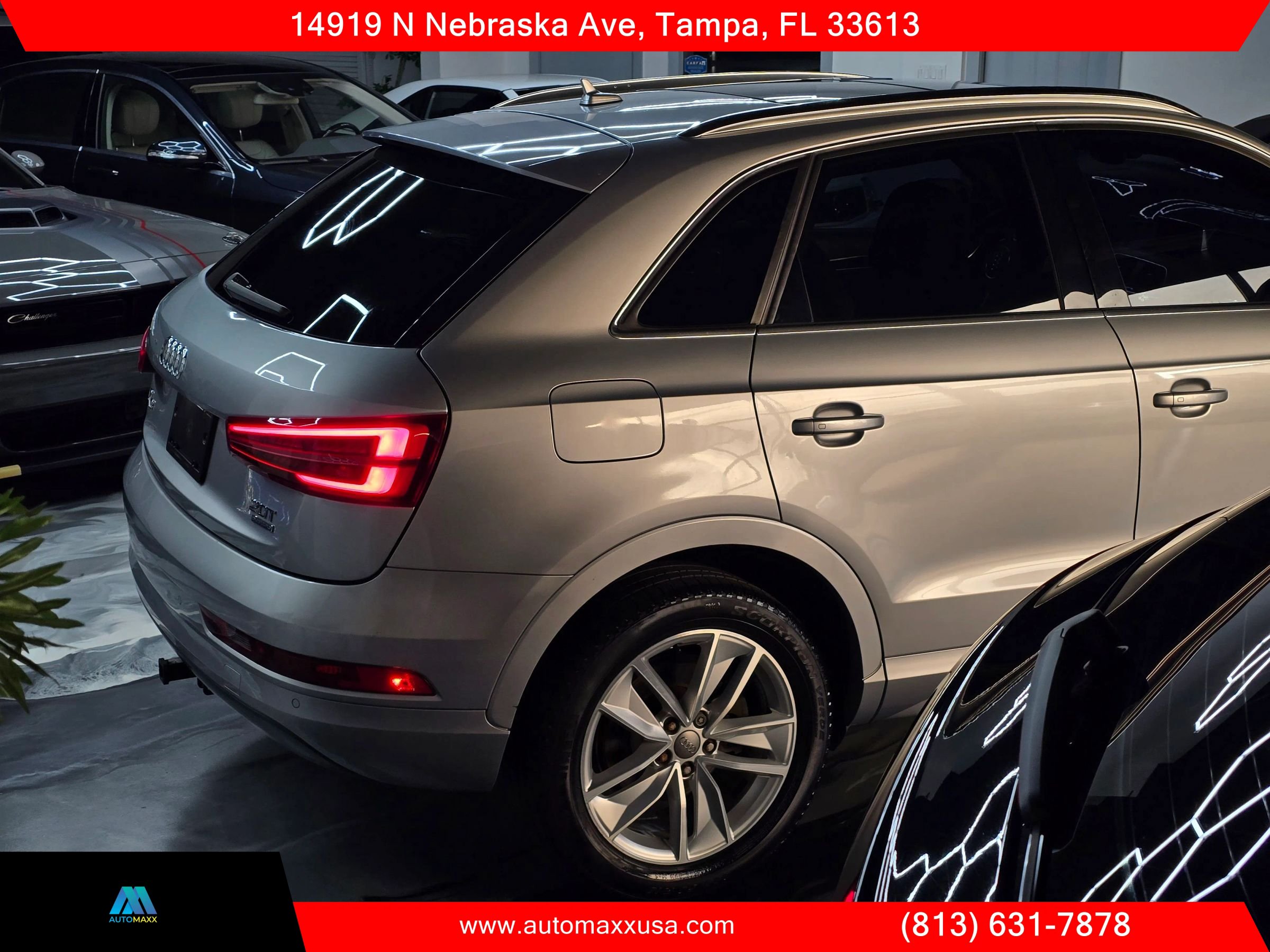 Used 2018 Audi Q3 2.0T Premium Plus w/ Premium Plus Package AWD/4WD image 3