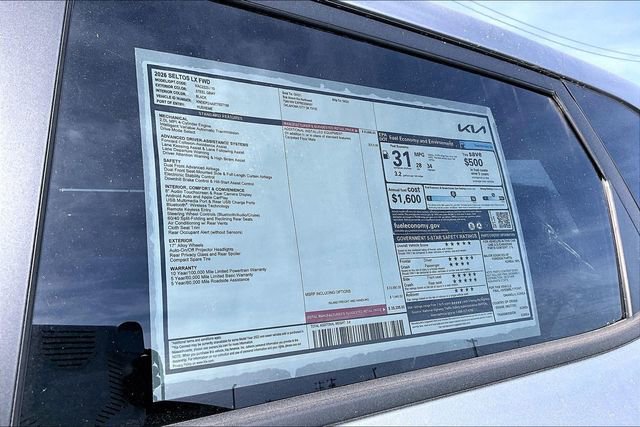 New 2026 Kia Seltos LX image 13
