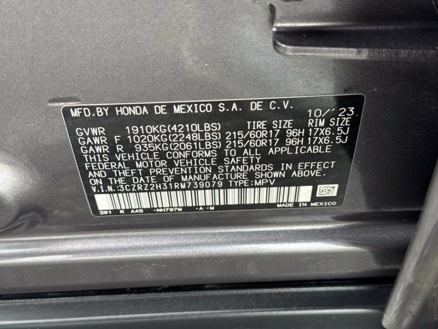 Certified 2024 Honda HR-V LX image 23