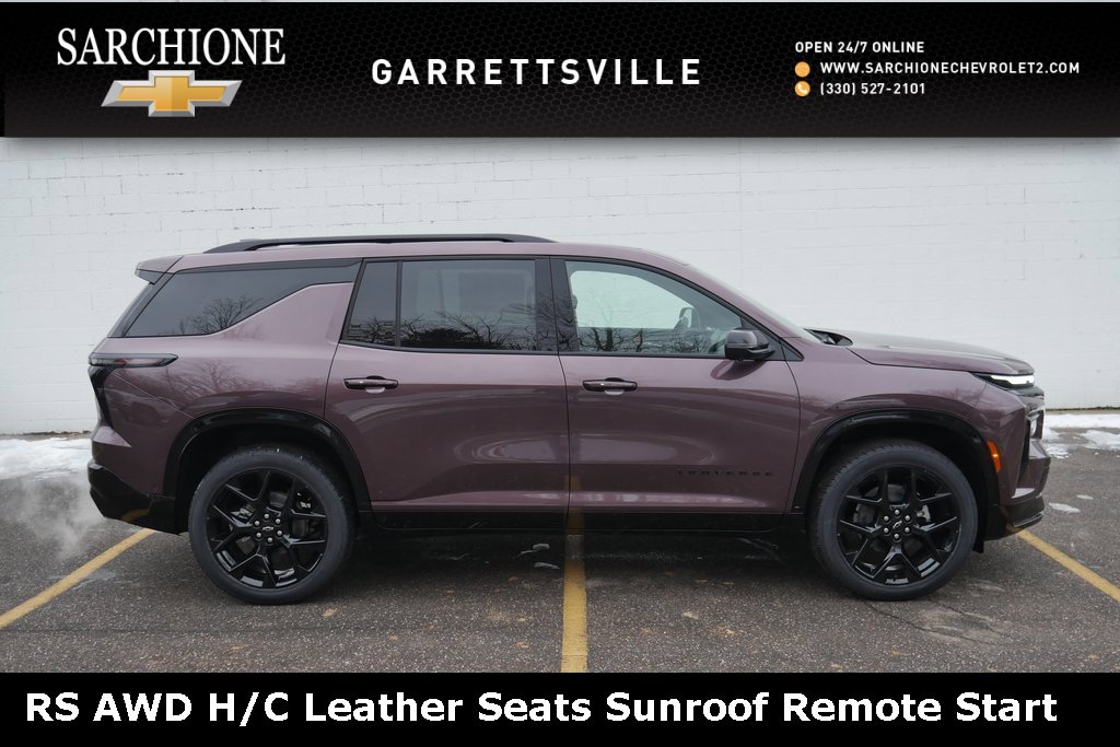 New 2026 Chevrolet Traverse RS