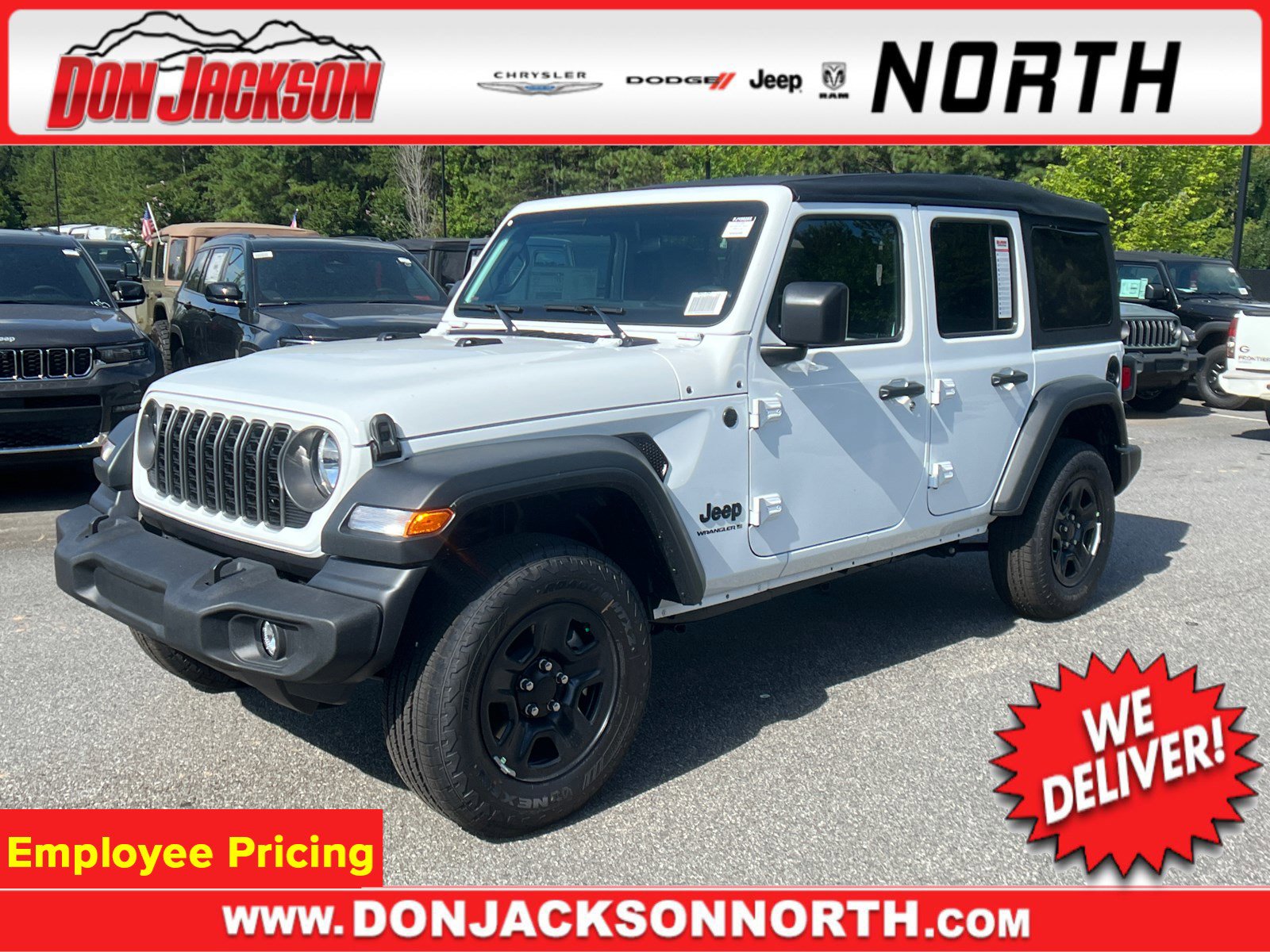 New 2025 Jeep Wrangler Sport