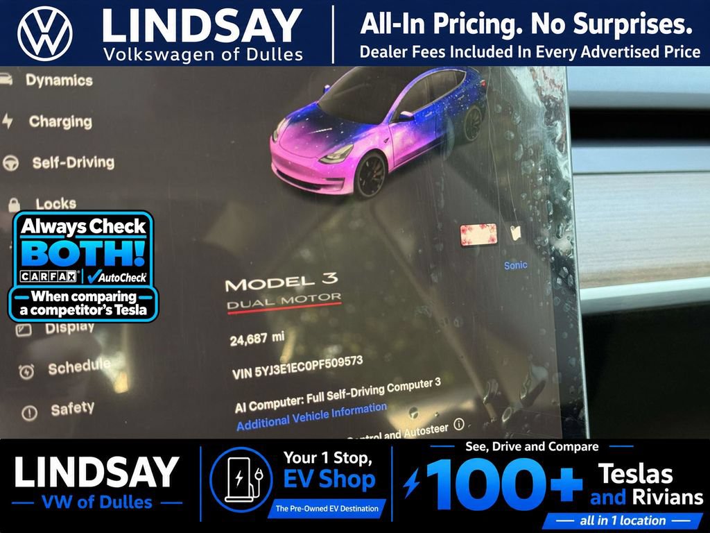 Used 2023 Tesla Model 3 Performance AWD/4WD image 20