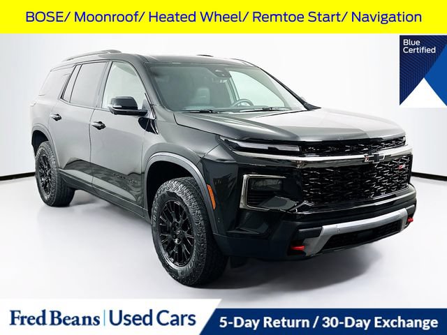 Used 2025 Chevrolet Traverse Z71 w/ Enhanced Driving Package AWD/4WD image 1