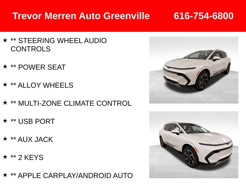 Used 2024 Chevrolet Equinox EV LT w/ LPO, Trailering Package image 14