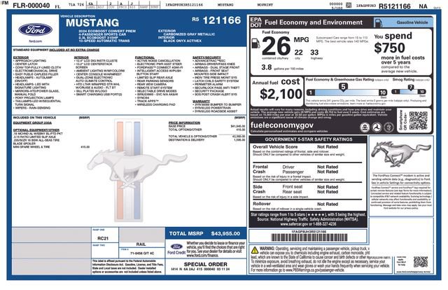 Used 2024 Ford Mustang Premium image 36