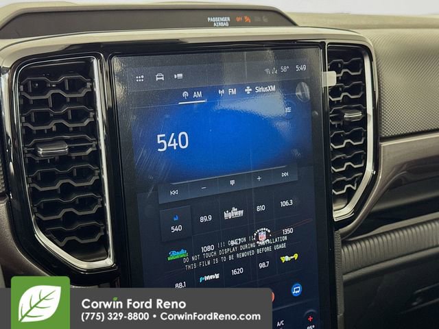 New 2025 Ford Ranger XLT w/ Equipment Group 301A High image 16