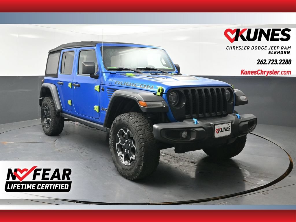 Used 2021 Jeep Wrangler Unlimited Rubicon 4xe w/ Cold Weather Group