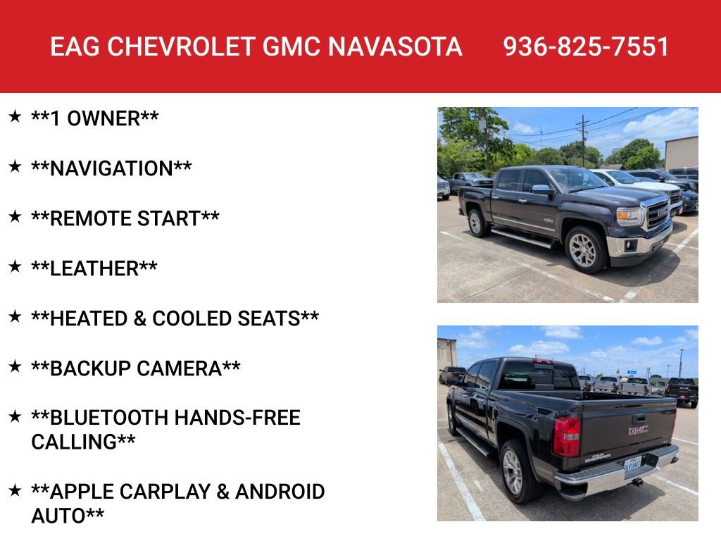 Used 2015 GMC Sierra 1500 SLT RWD image 4