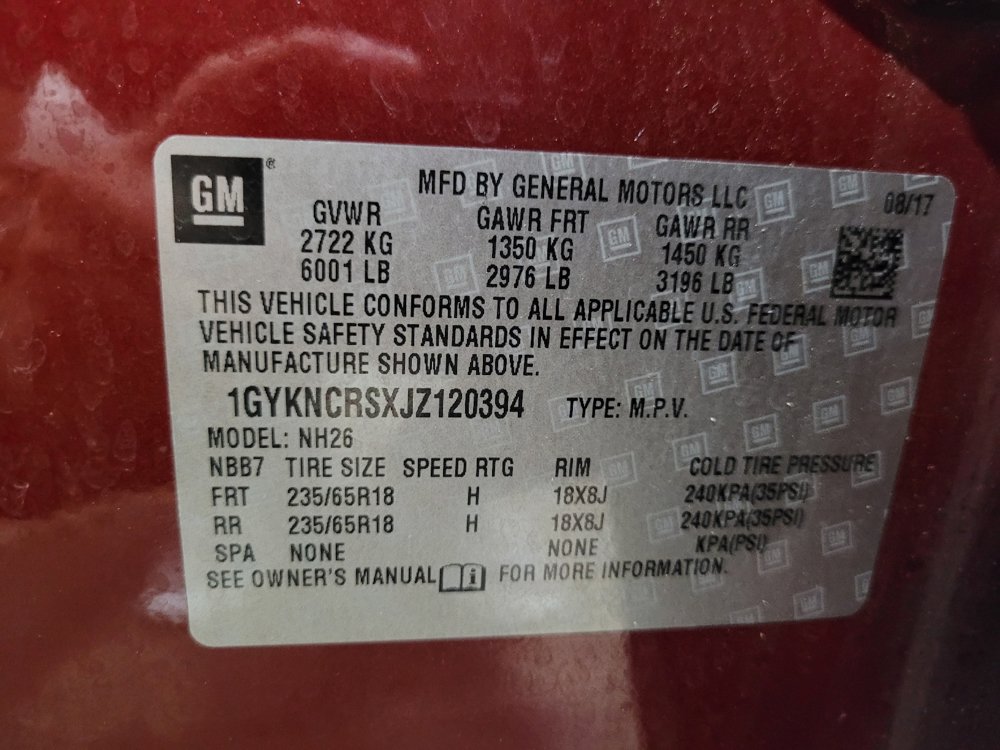 Used 2018 Cadillac XT5 Luxury w/ Driver Awareness Package FWD image 33