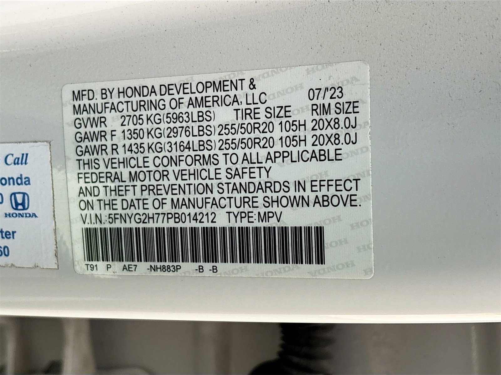 Used 2023 Honda Pilot Touring image 34