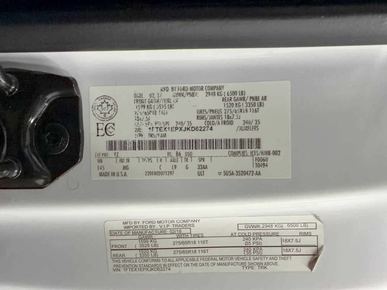 Used 2018 Ford F150 XLT w/ XTR Package AWD/4WD image 27