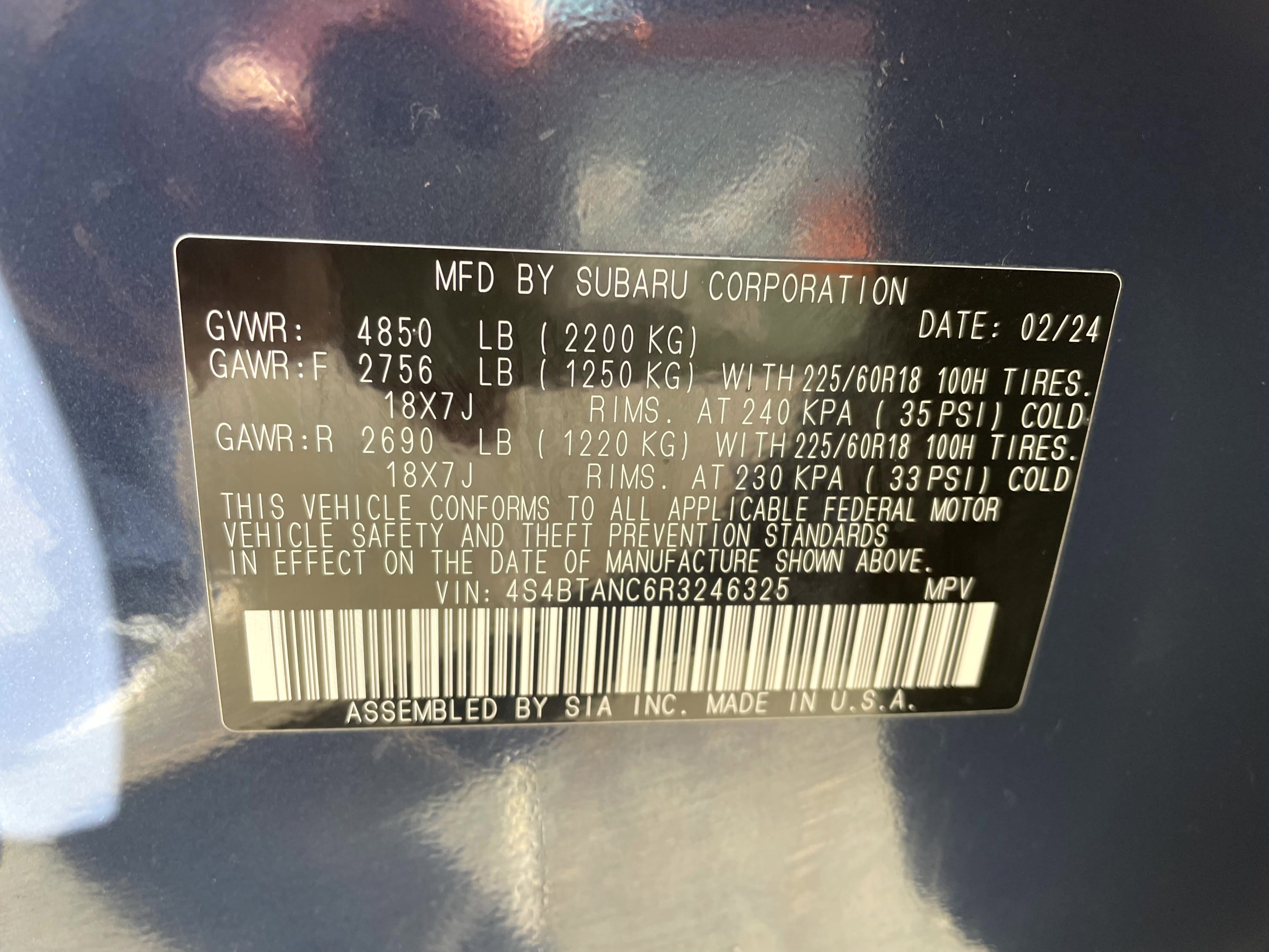 Used 2024 Subaru Outback Limited image 21