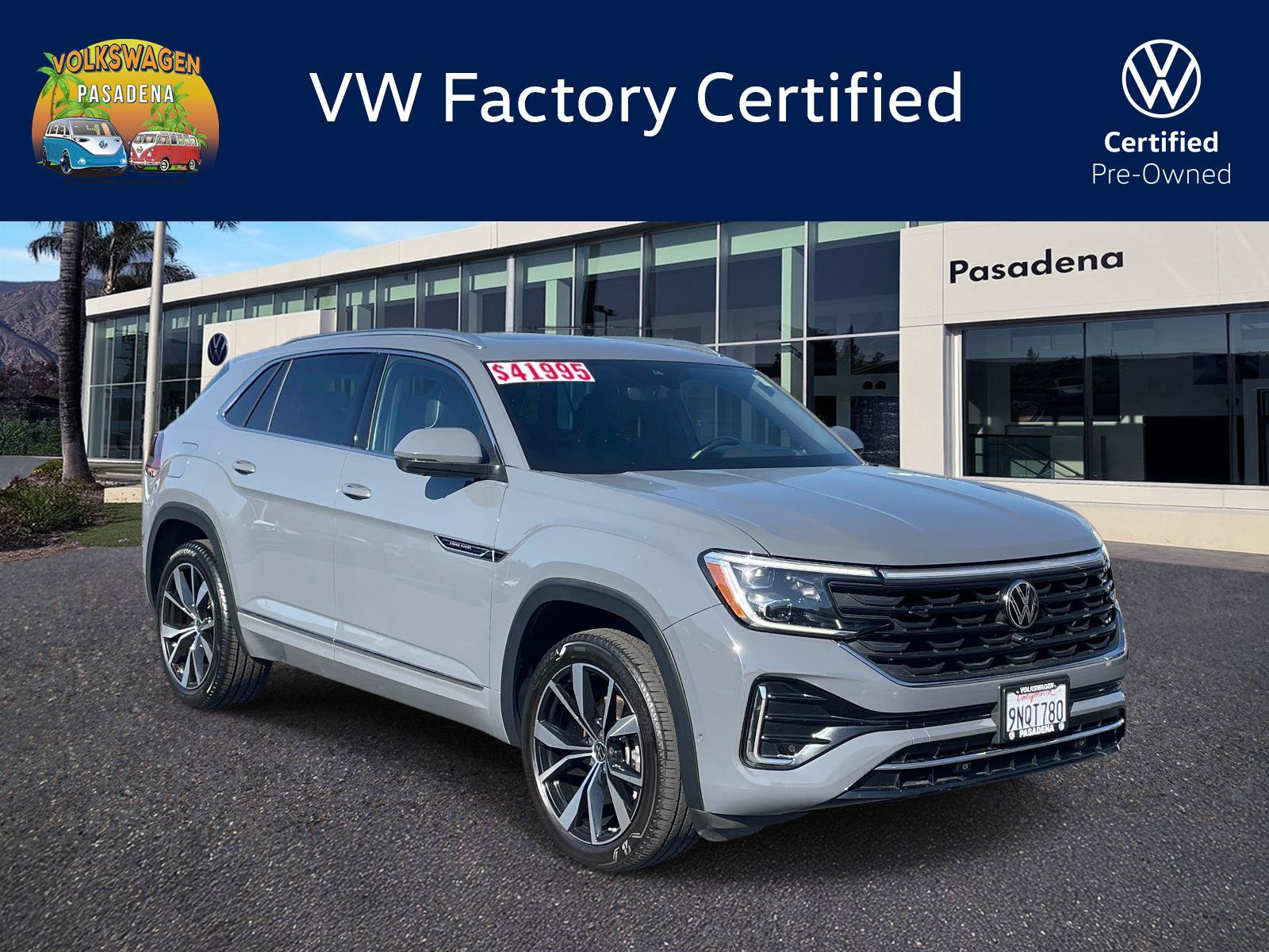 Certified 2025 Volkswagen Atlas Cross Sport SEL Premium R-Line AWD/4WD image 1