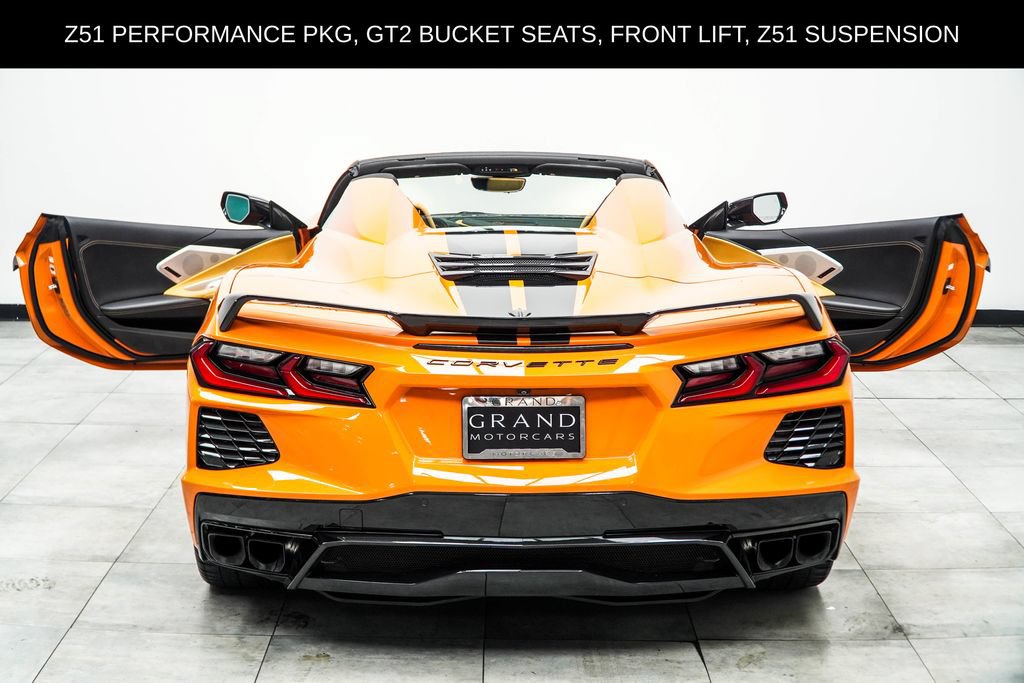 Used 2024 Chevrolet Corvette Stingray Preferred Conv w/ Z51 Performance Package RWD image 23