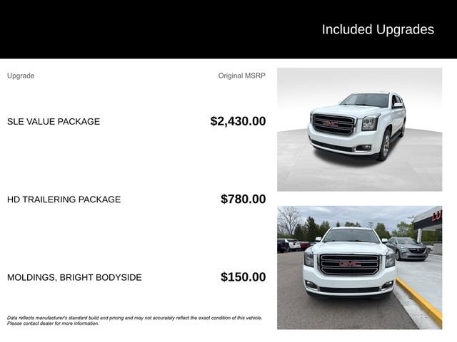 Used 2019 GMC Yukon SLE w/ SLE Value Package AWD/4WD image 8