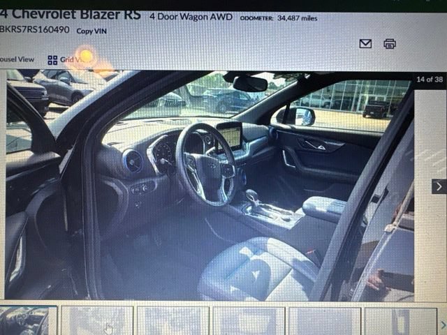 Used 2024 Chevrolet Blazer RS w/ LPO, Floor Liner Package AWD/4WD image 11