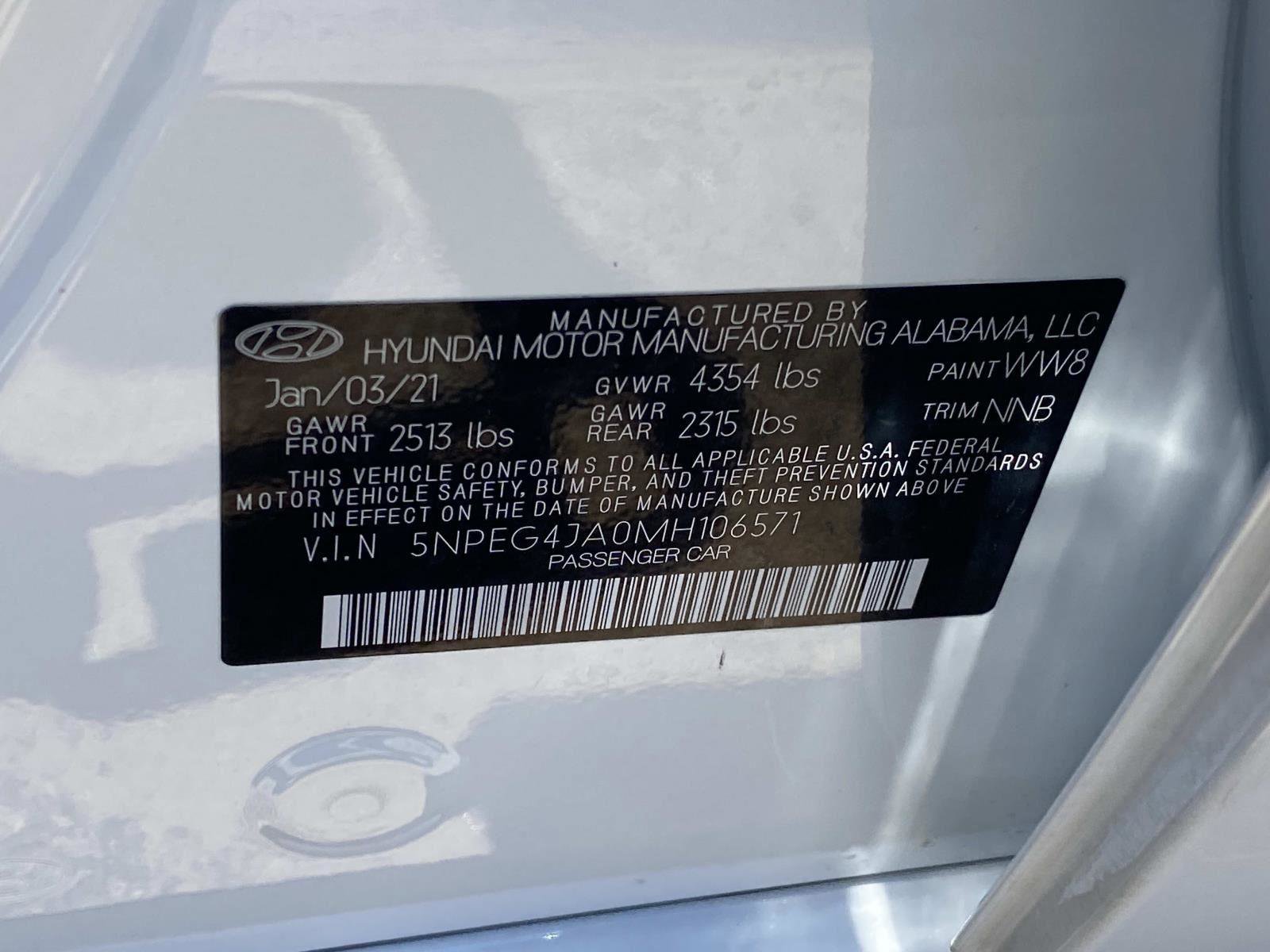 Used 2021 Hyundai Sonata SE w/ Cargo Package FWD image 22