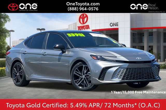 Certified 2025 Toyota Camry XSE w/ Premium Package FWD image 1