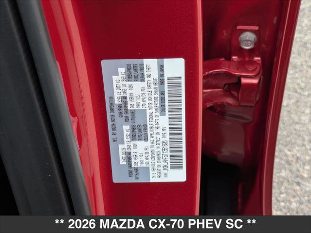 New 2026 MAZDA CX-70 SC AWD/4WD image 15