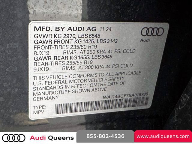 Used 2025 Audi Q6 e-tron Premium w/ Convenience Package image 32
