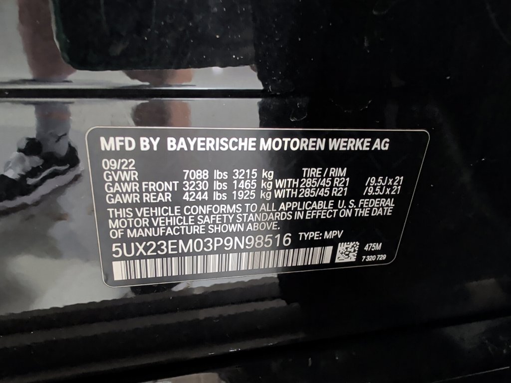 Used 2023 BMW X7 xDrive40i w/ Executive Package AWD/4WD image 17