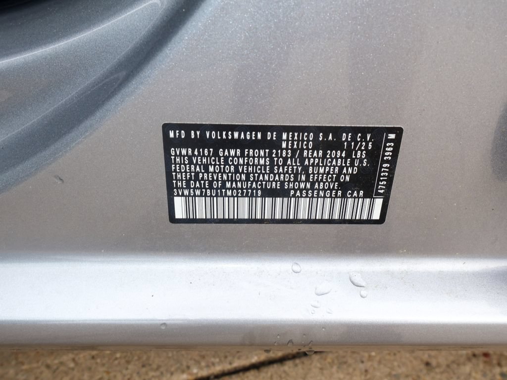 New 2026 Volkswagen Jetta S FWD image 28
