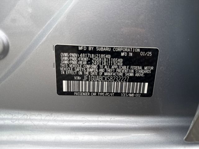 Used 2025 Subaru Impreza 2.0i AWD/4WD image 16