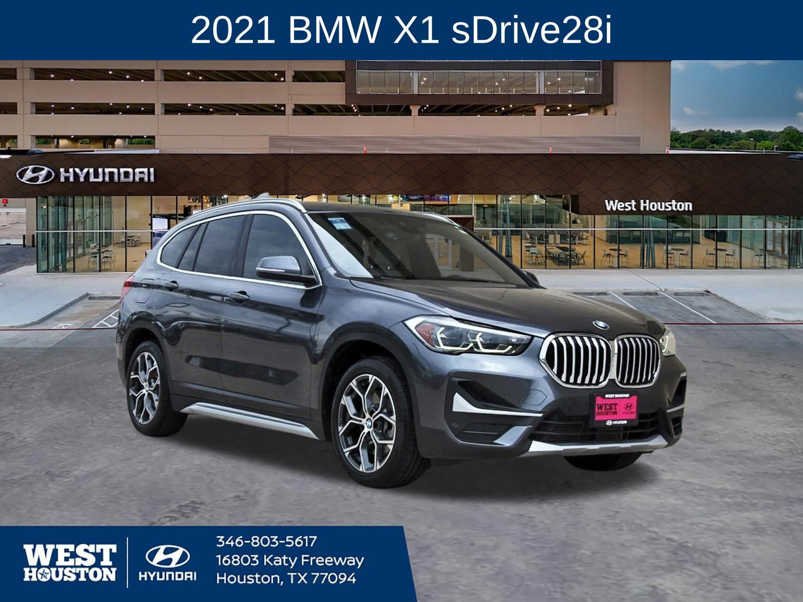 Used 2021 BMW X1 sDrive28i w/ Convenience Package image 1