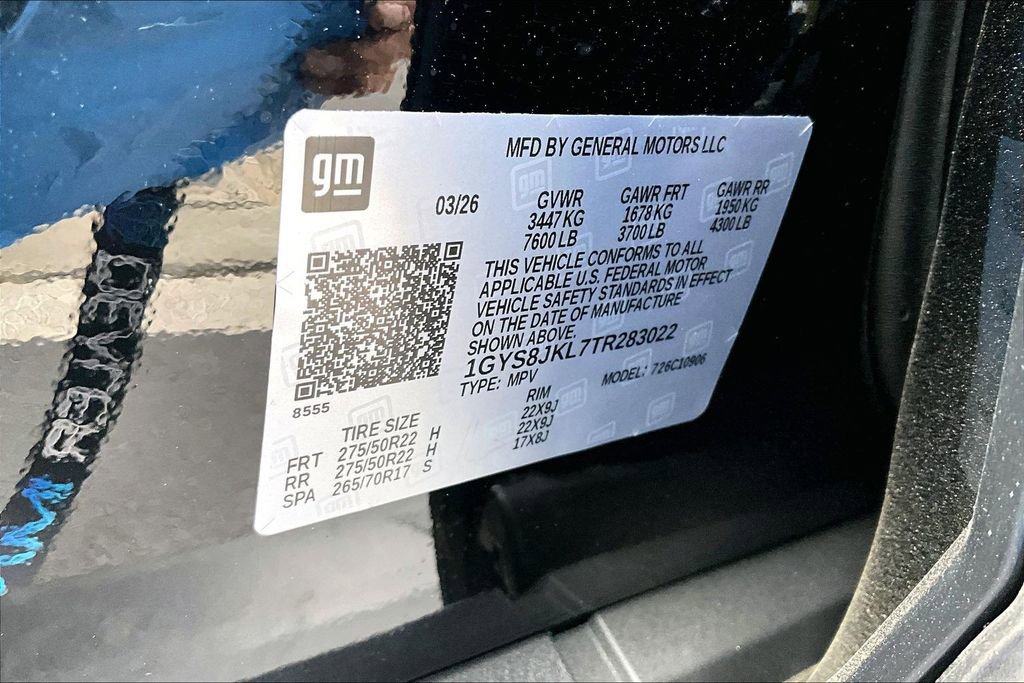 New 2026 Cadillac Escalade ESV 2WD image 38