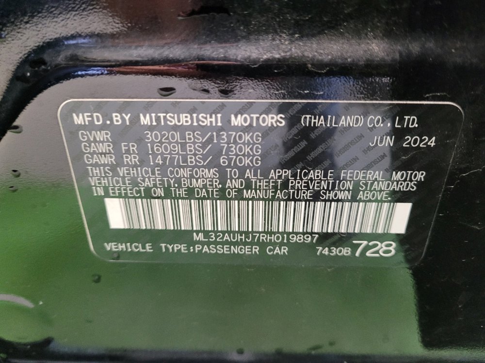 Used 2024 Mitsubishi Mirage ES image 33