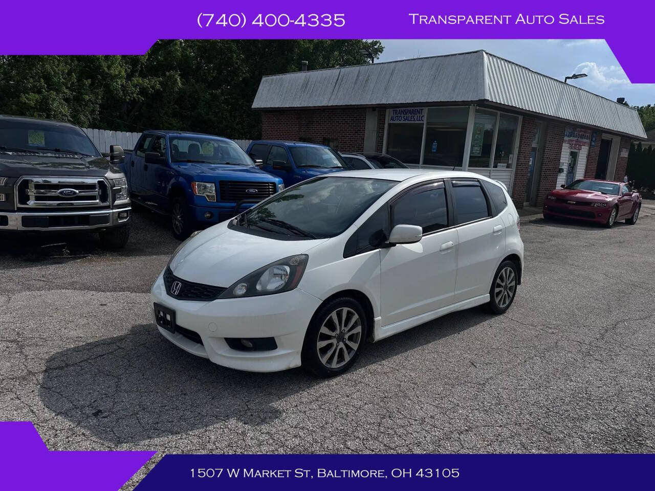 Used 2013 Honda Fit Sport image 1