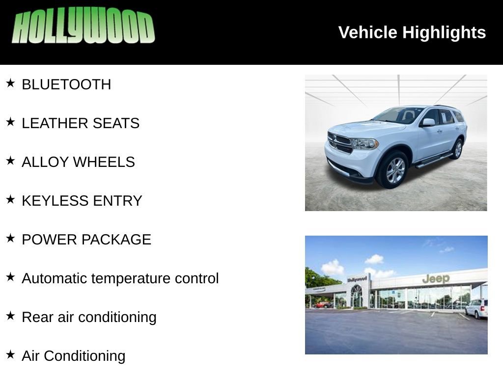 Used 2013 Dodge Durango Crew w/ Trailer Tow Group IV image 3