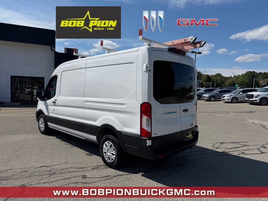 Used 2022 Ford E-Transit Medium Roof w/ Load Area Protection Package RWD image 3
