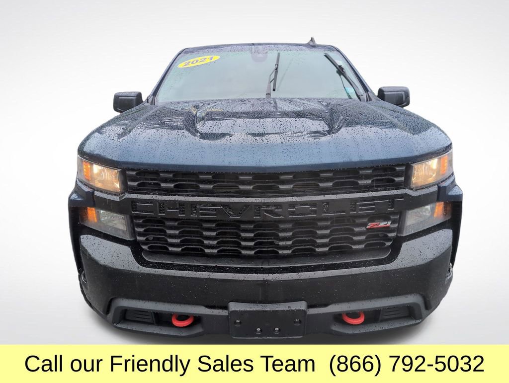 Used 2021 Chevrolet Silverado 1500 Custom Trail Boss w/ Safety Confidence Package AWD/4WD image 10